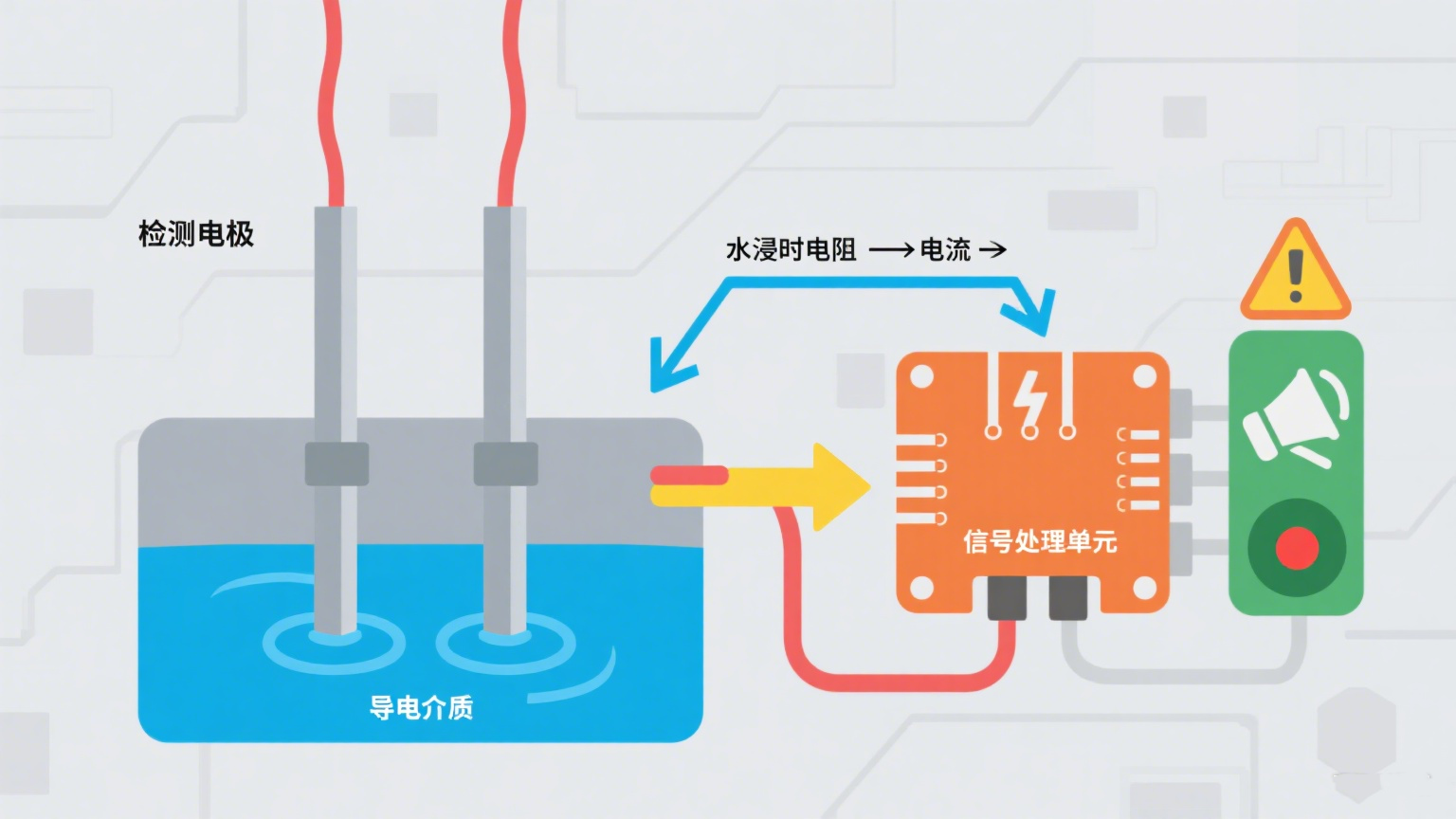 电极水浸传感器：原理演进与业疆智能的创新实践