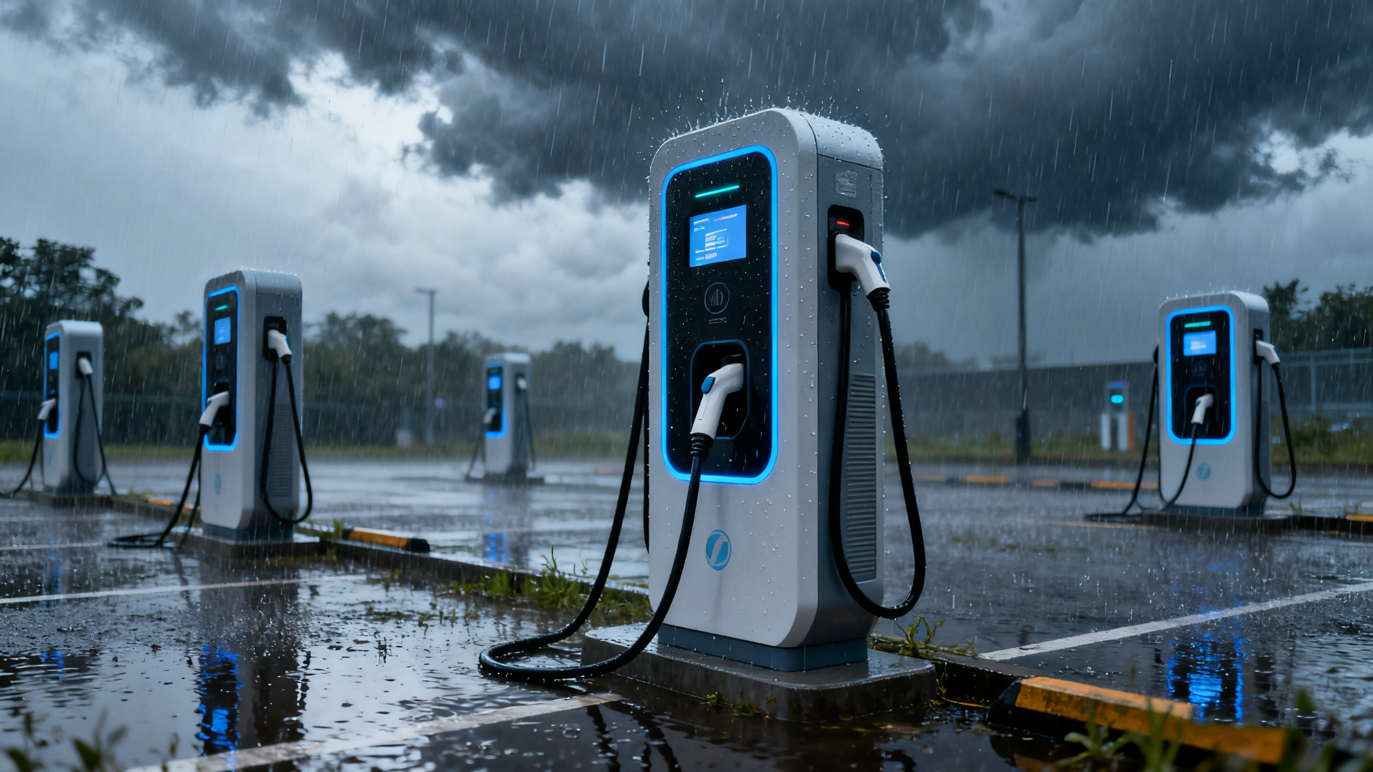 筑牢安全防线：充电桩防水检测关键技术及业疆智能解决方案