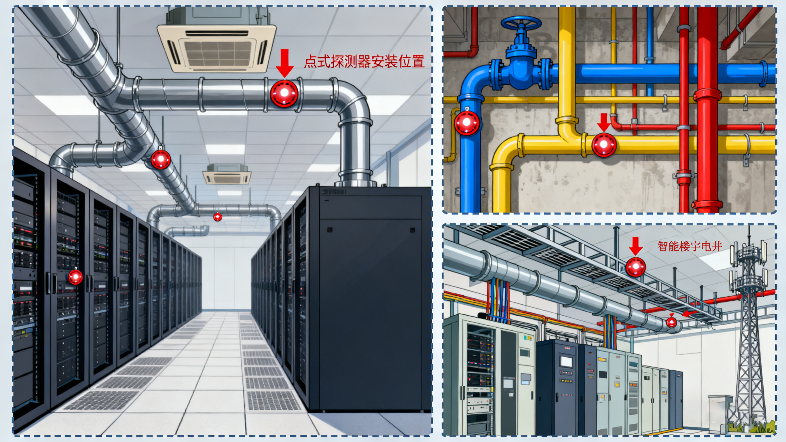 非定位漏水检测绳：大范围泄漏防护的“敏锐神经”