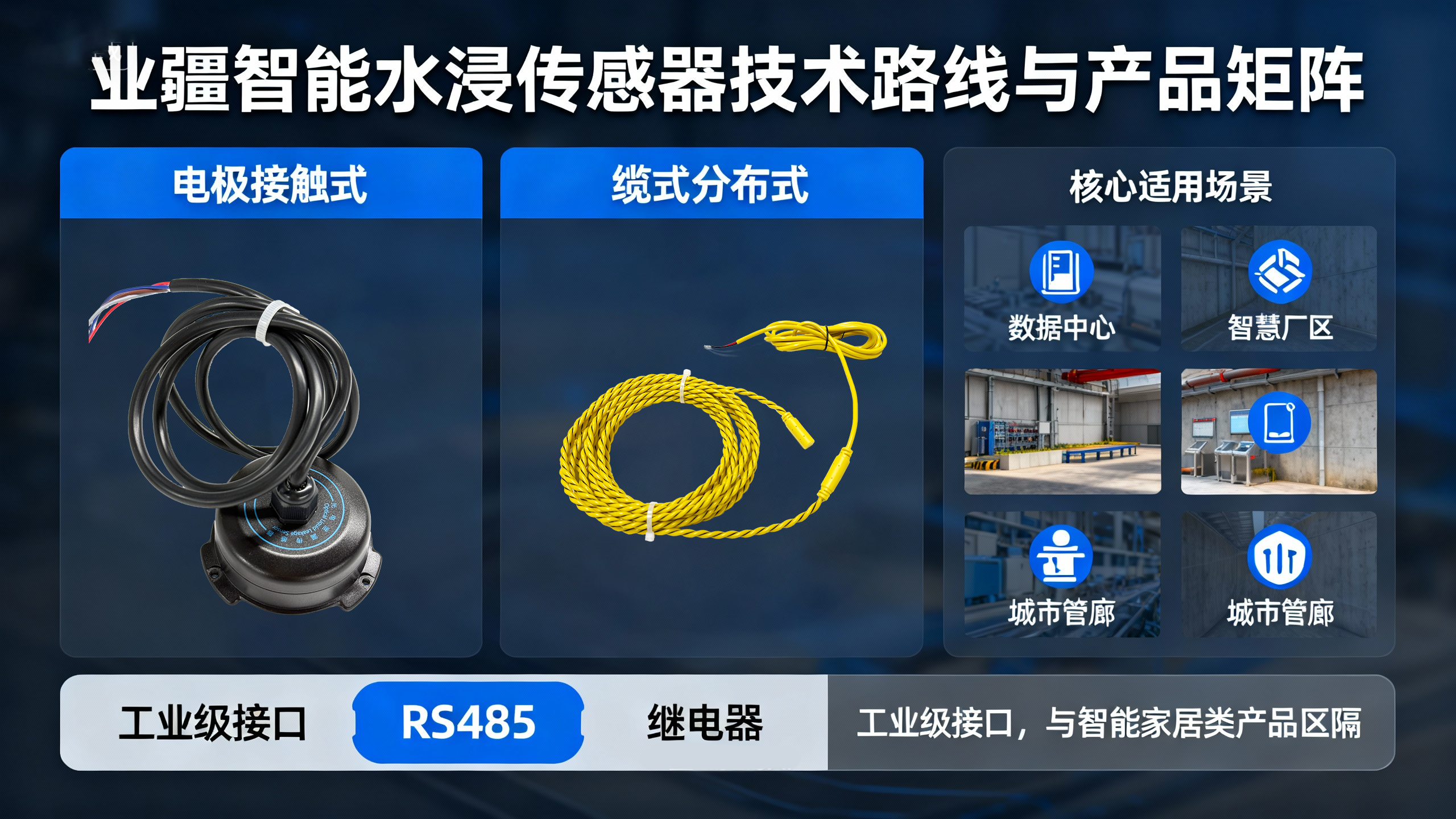 精准预警,主动处置:业疆智能水浸传感器的系统化防灾之道 精准预警,主动处置:业疆智能水浸传感器的系统化防灾之道