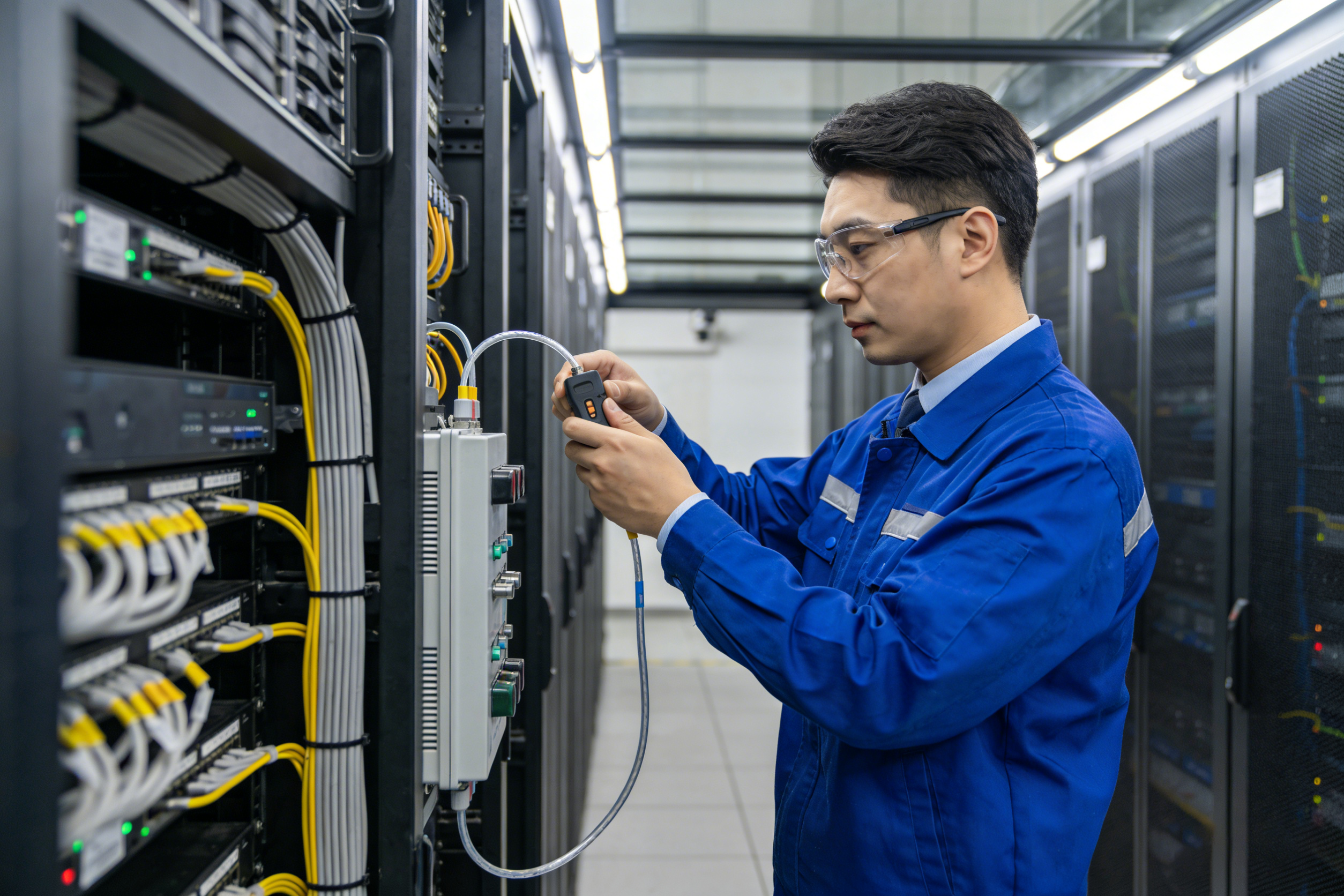 数据中心安全防线：业疆智能如何应对机柜冷却液泄漏挑战