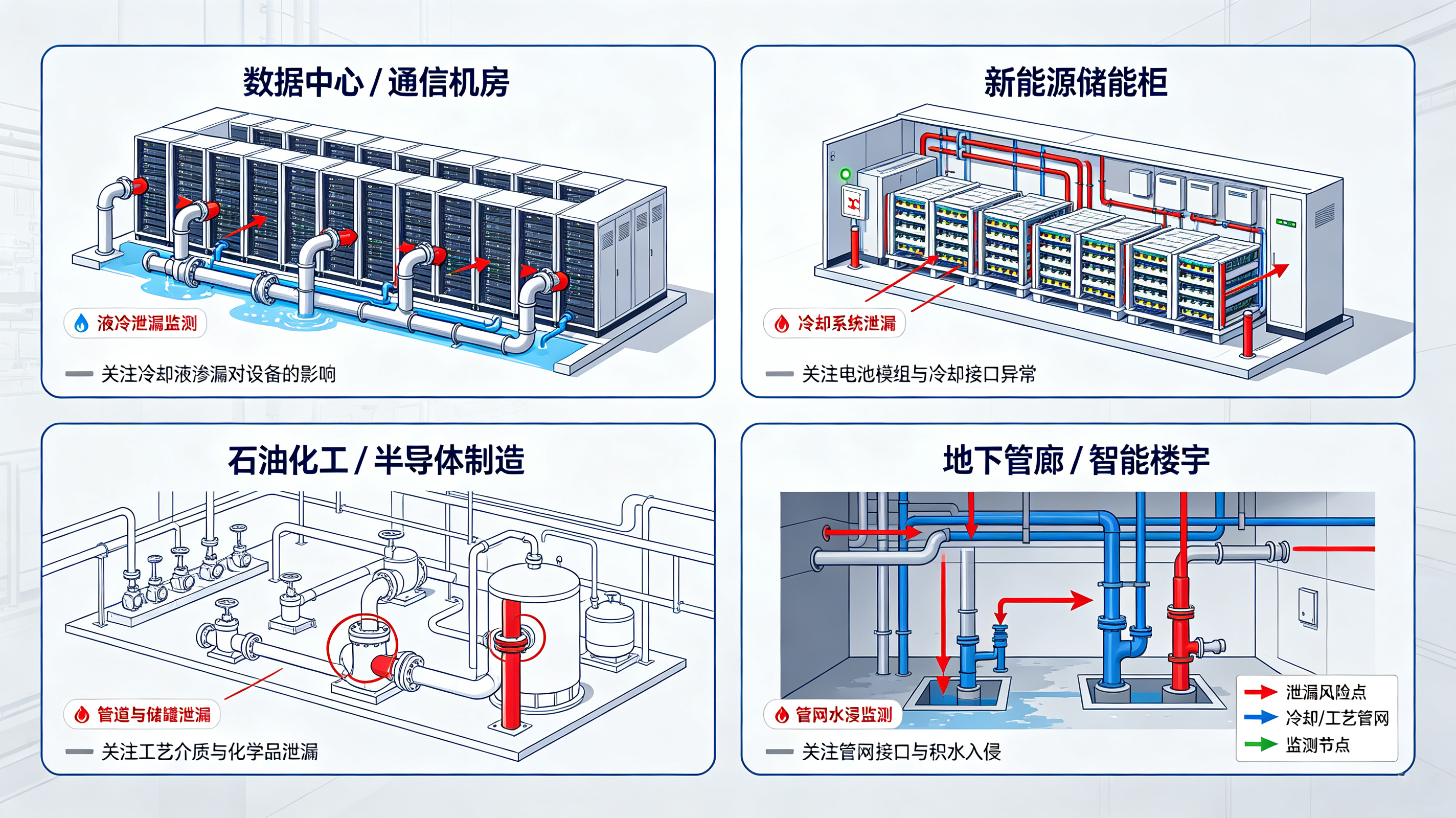 工业水浸报警系统选型与部署指南：从技术原理到场景落地，一文读懂